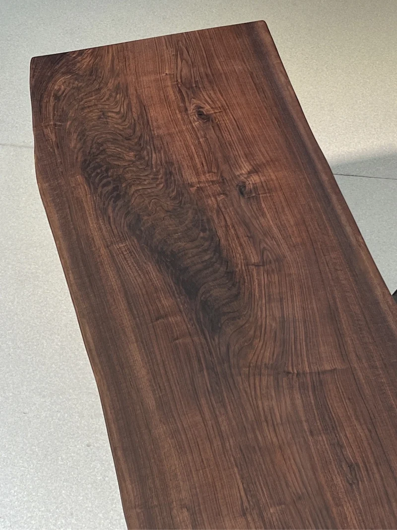 Solid Black American Walnut Slab