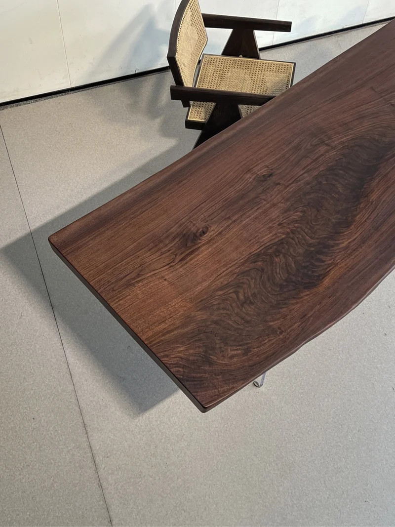 Solid Black American Walnut Slab