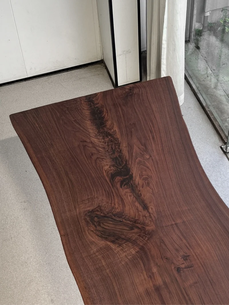Warm Walnut Wood Slab