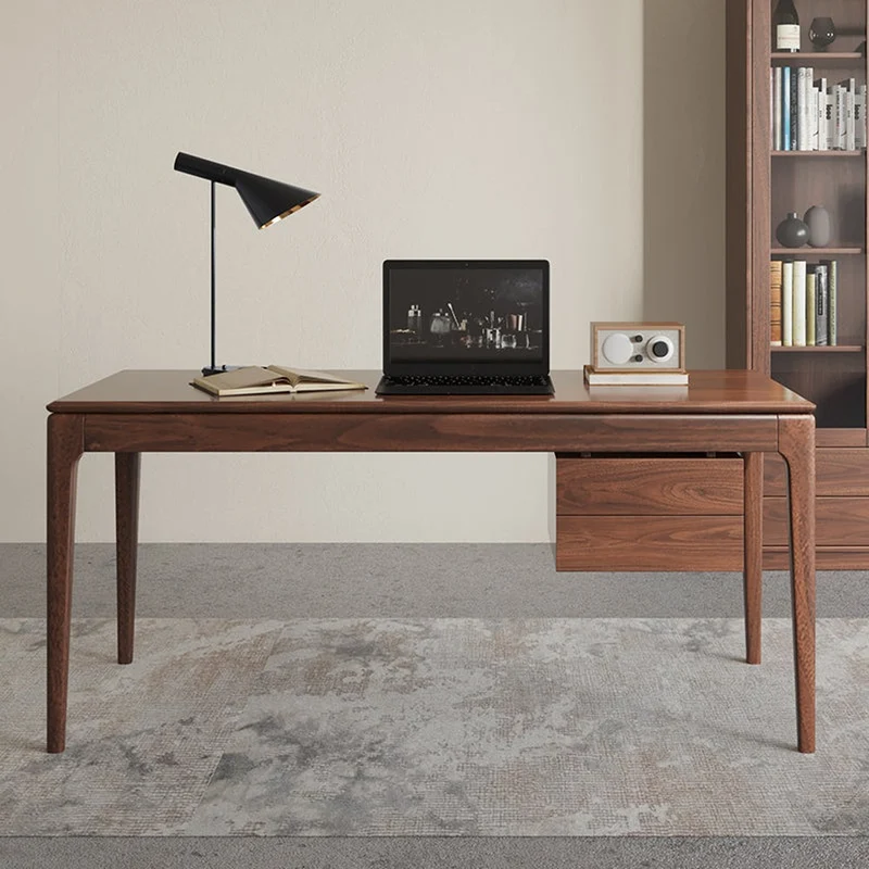 Class Act Desk for Distinguished Black Walnut Wood