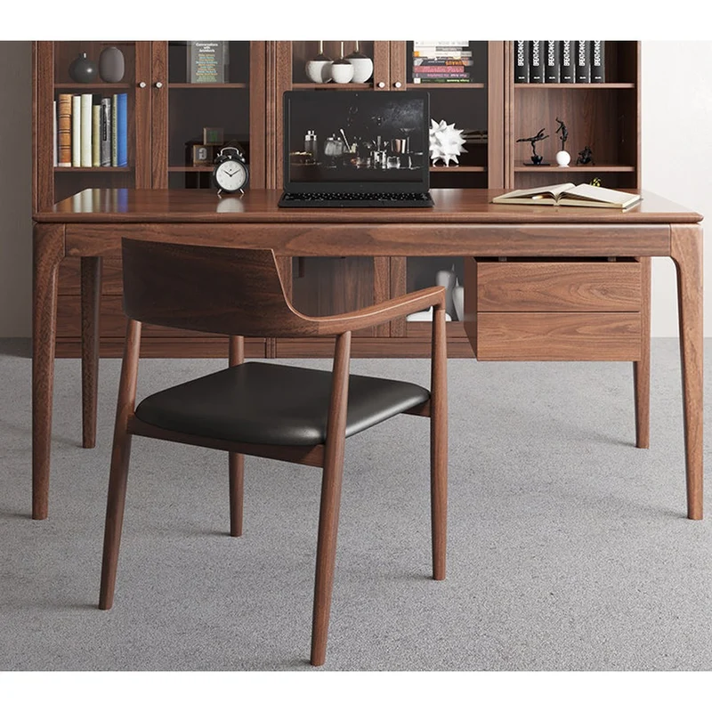 Class Act Desk for Distinguished Black Walnut Wood