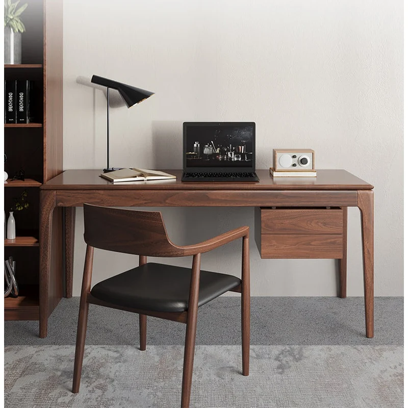 Class Act Desk for Distinguished Black Walnut Wood