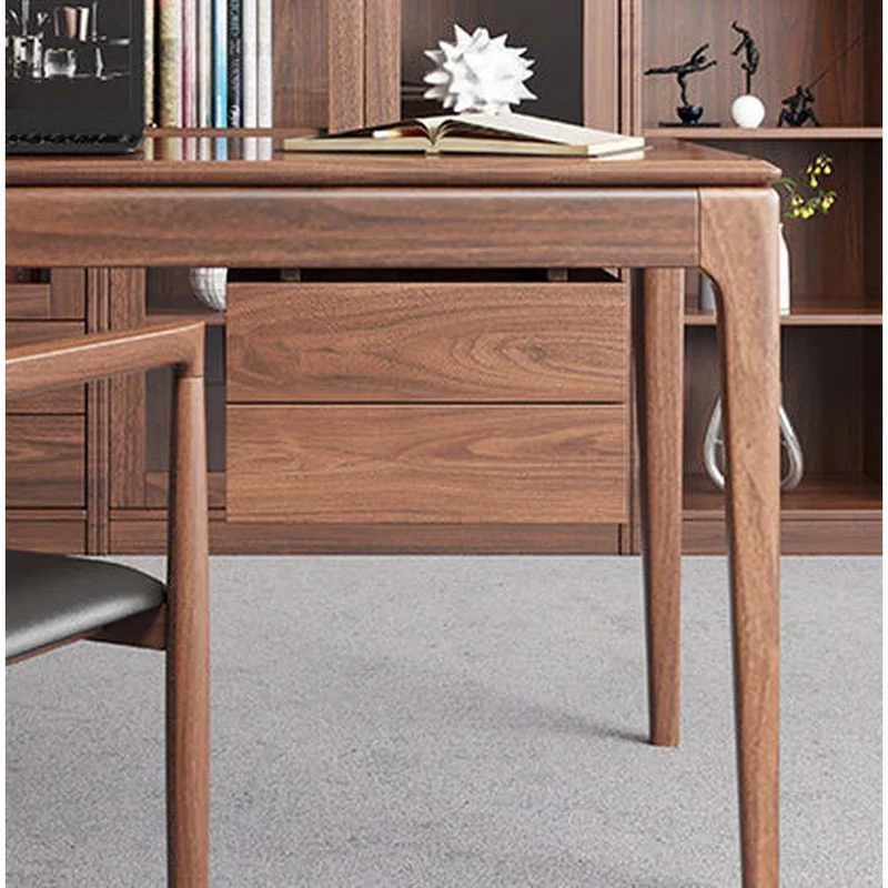 Class Act Desk for Distinguished Black Walnut Wood