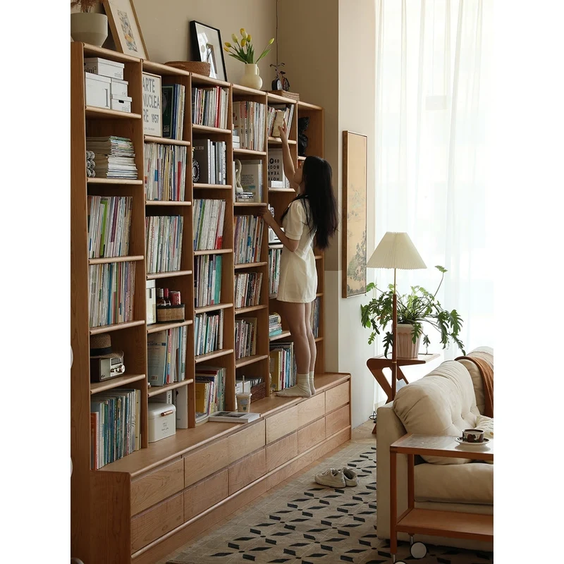 Haven Custom Big Walnut Bookcase