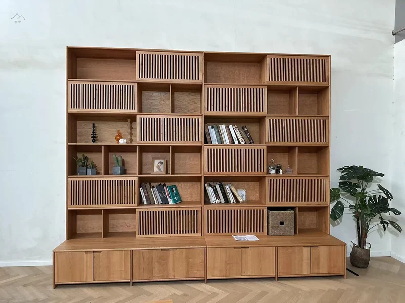Haven Custom Big Walnut Bookcase