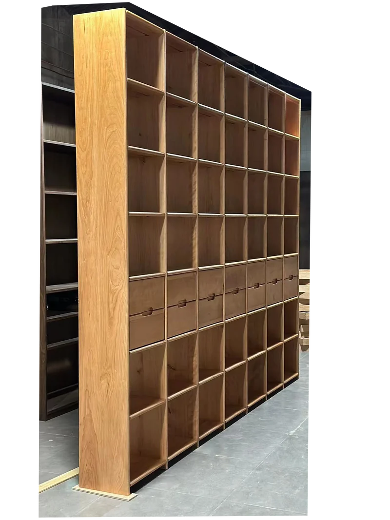 Haven Custom Big Walnut Bookcase