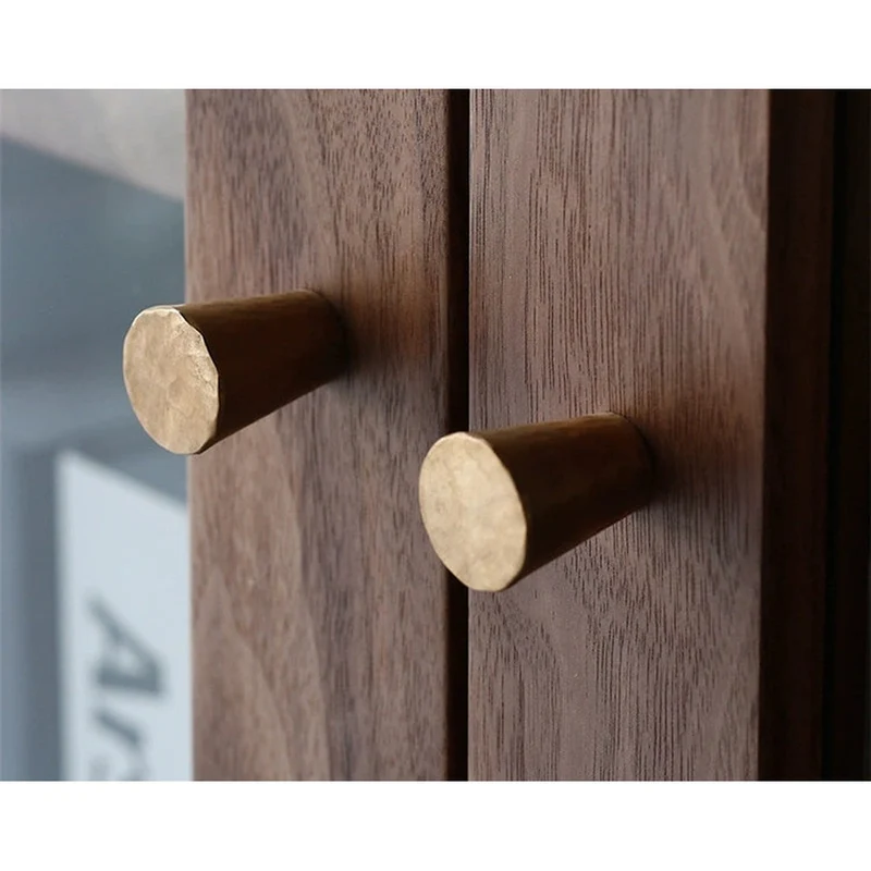 Nordic Walnut Bookcase with Glass Door