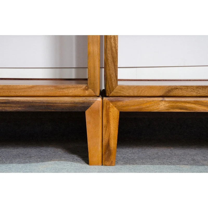 Early Exquisite Africa Walnut Wood Bookcase