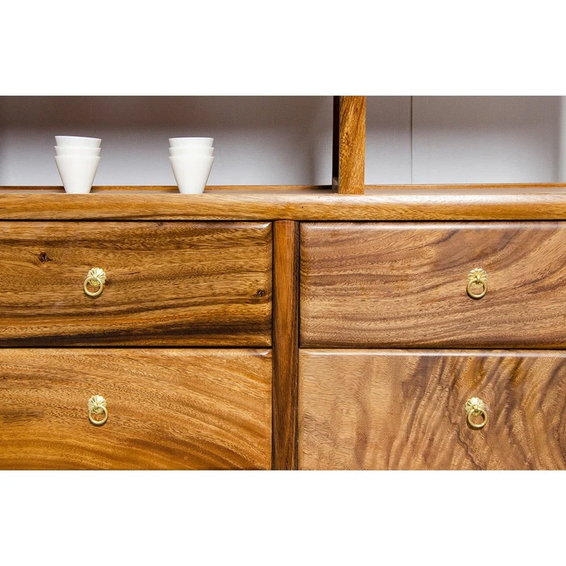 Aetherial Open Style Layers Solid Wood Bookcase