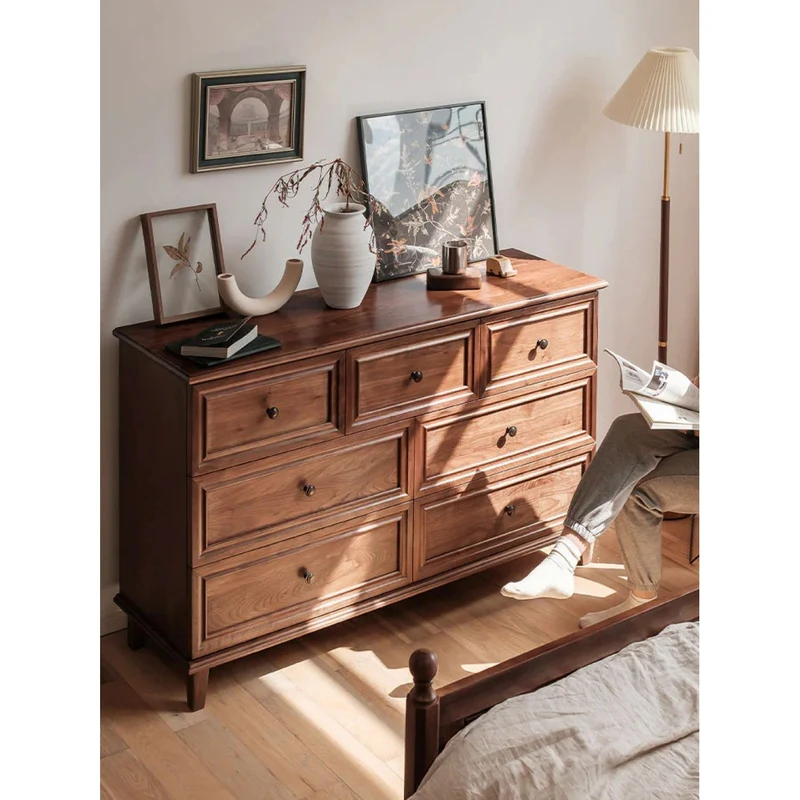 Solid Black Walnut Wood Serenity Chest