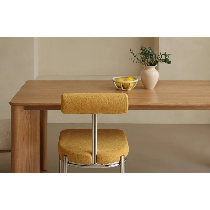 Vivid Modern Solid Oak Wood Table