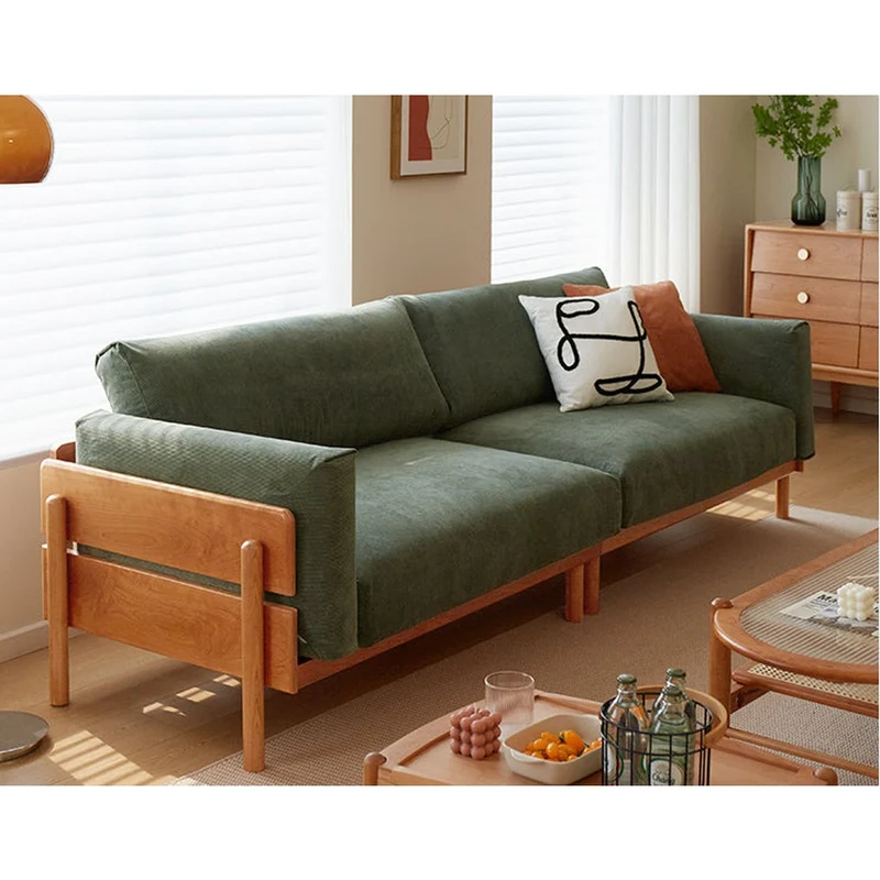 Elysian White Genuine Leather Sofa