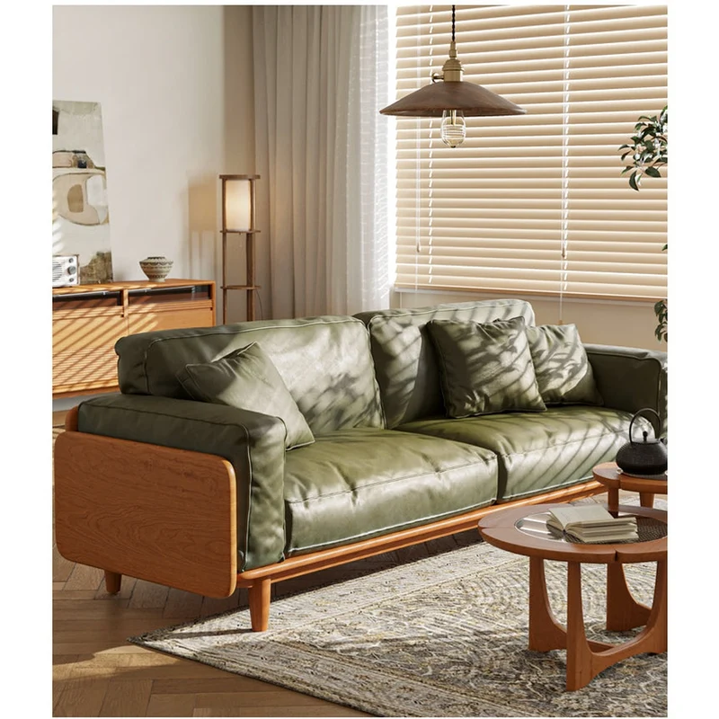 Urban Chic Cherry Wood Sofa