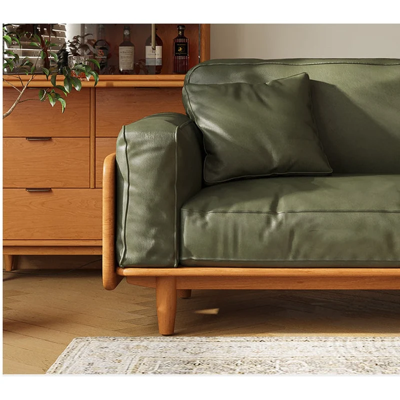 Urban Chic Cherry Wood Sofa