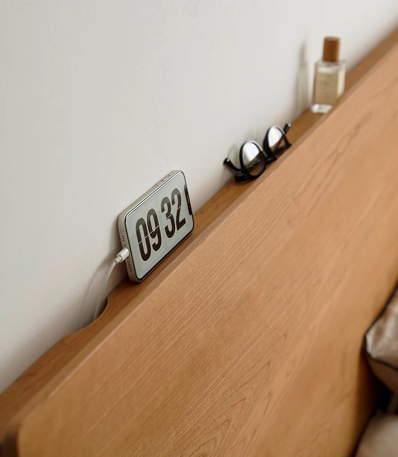 Eclipse Full Set Cherry Wood Bed Frame