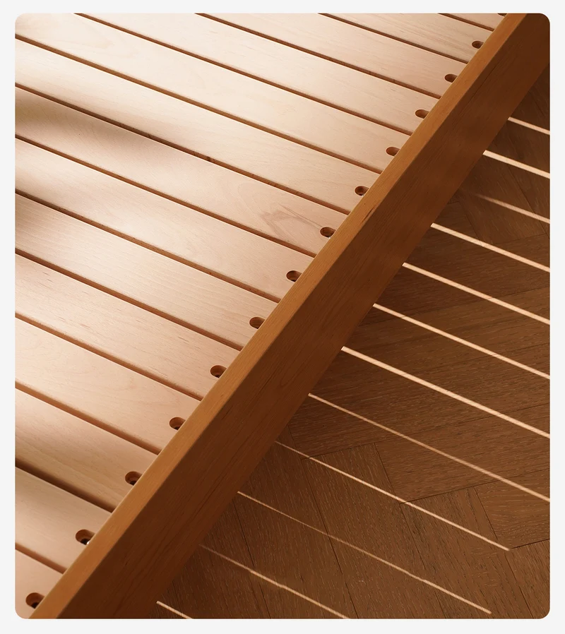 Eclipse Full Set Cherry Wood Bed Frame