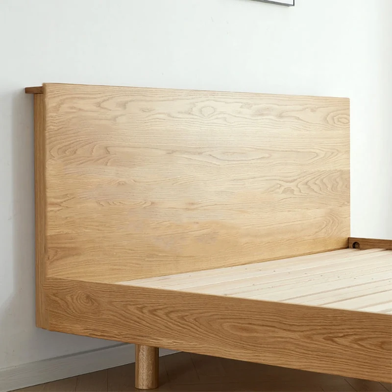 Atlas Loft King Size Solid Oak Wood Bed Frame