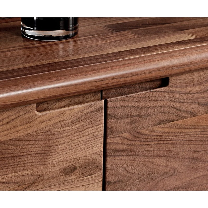 Crate and Barrel Elevate Walnut Wood Bookcase