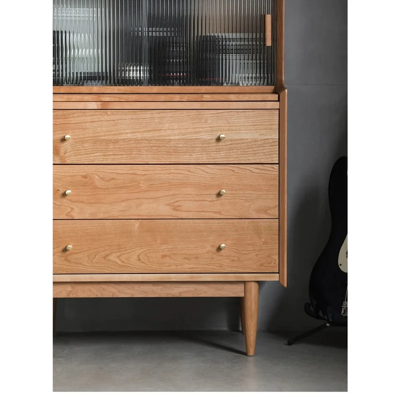 Paragon Open Style Oak Wood Bookcase with Desk Board