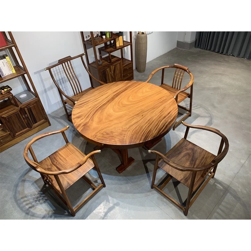 Forest Solid Wood Circle Table