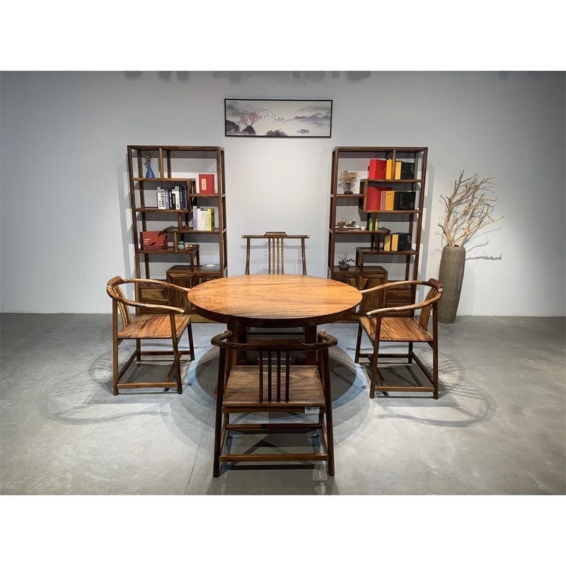 Forest Solid Wood Circle Table
