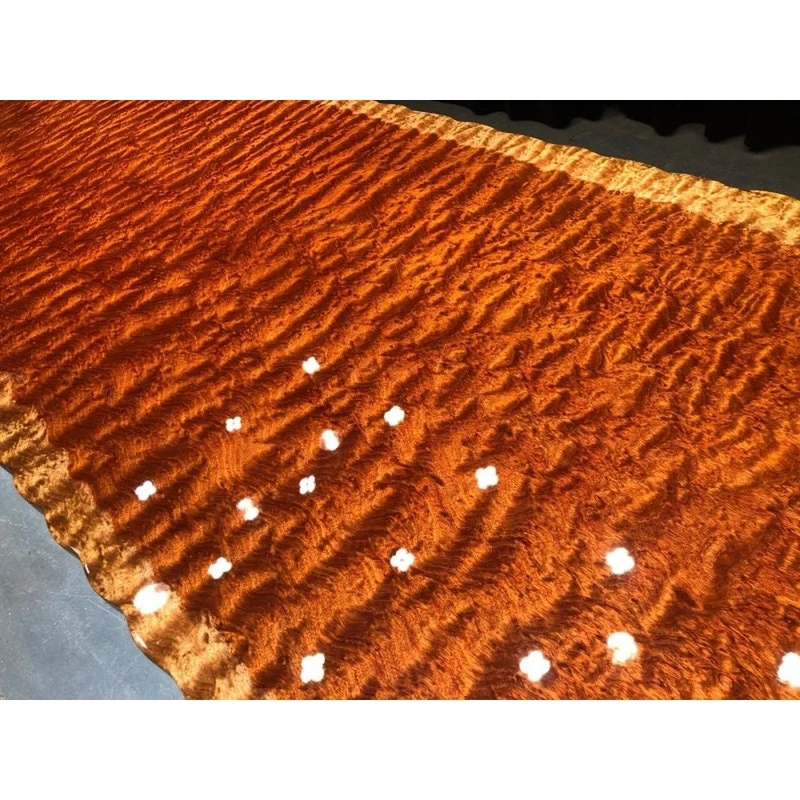 Top Level Bubinga Wood Table