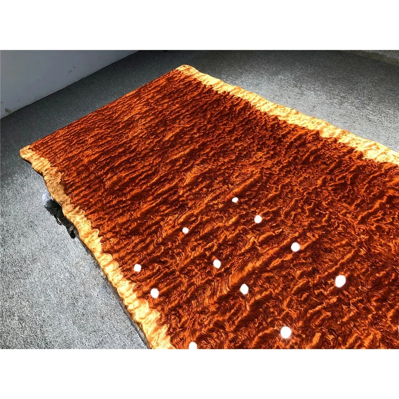 Fire Wave Grain Bubinga Wood Table