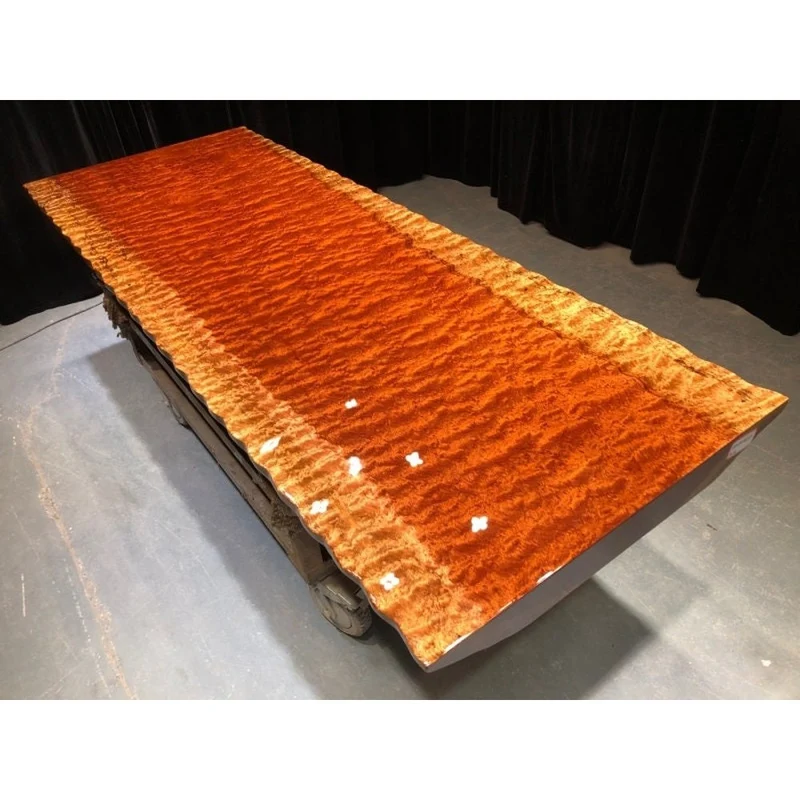 Exotic Handmade Live Edge Bubinga Tables