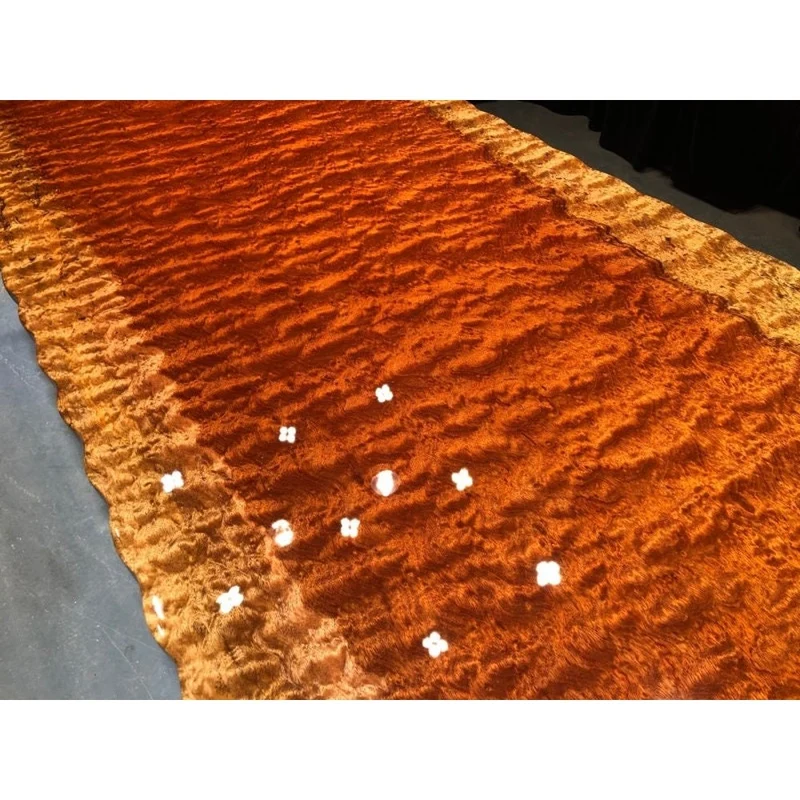 Exotic Handmade Live Edge Bubinga Tables