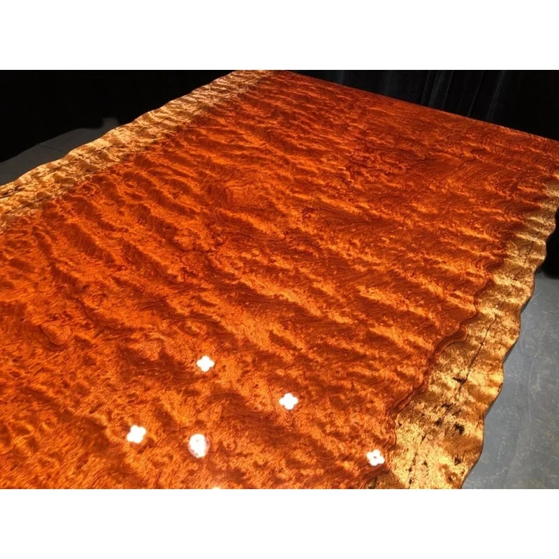 Exotic Handmade Live Edge Bubinga Tables