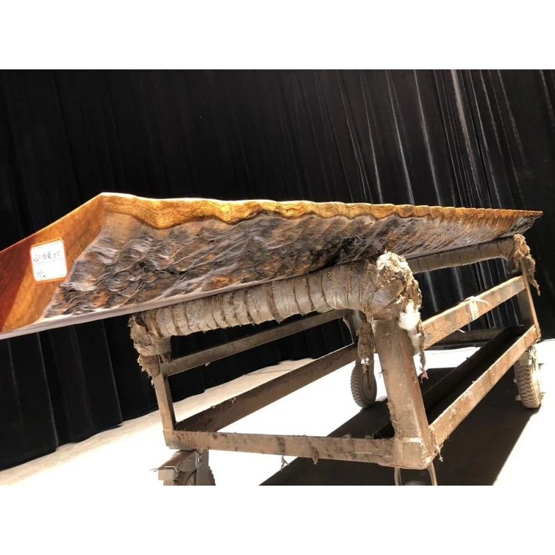 Exotic Handmade Live Edge Bubinga Tables