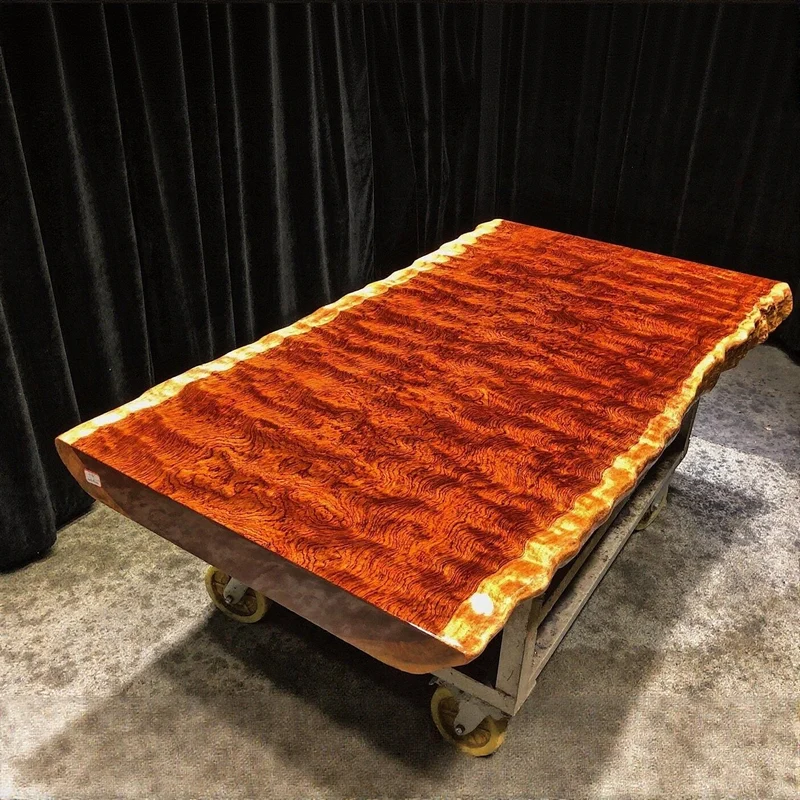 Solstice Africa Live Edge Bubinga Table