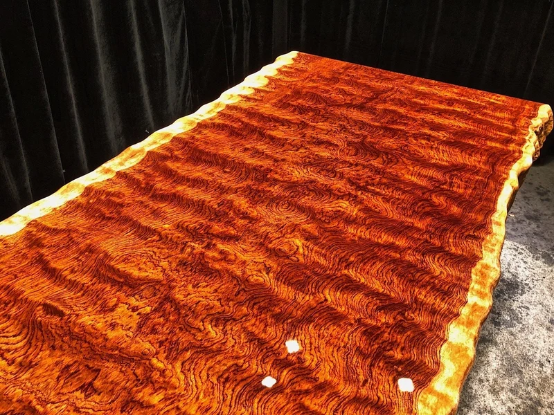Solstice Africa Live Edge Bubinga Table