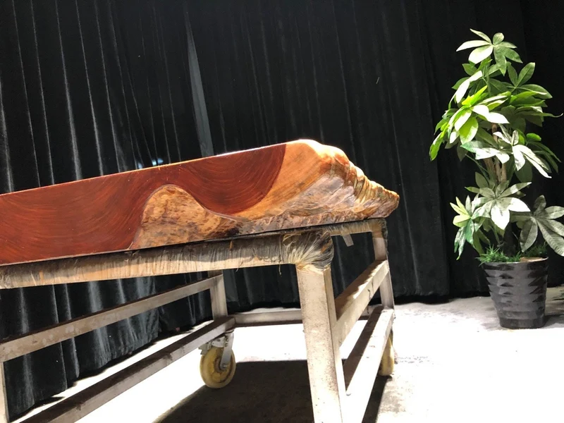 Solstice Africa Live Edge Bubinga Table