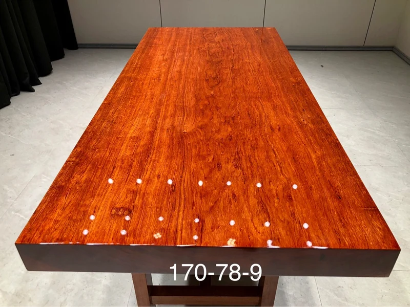 Live Edge Bubinga Wood Slab - Straight Cut