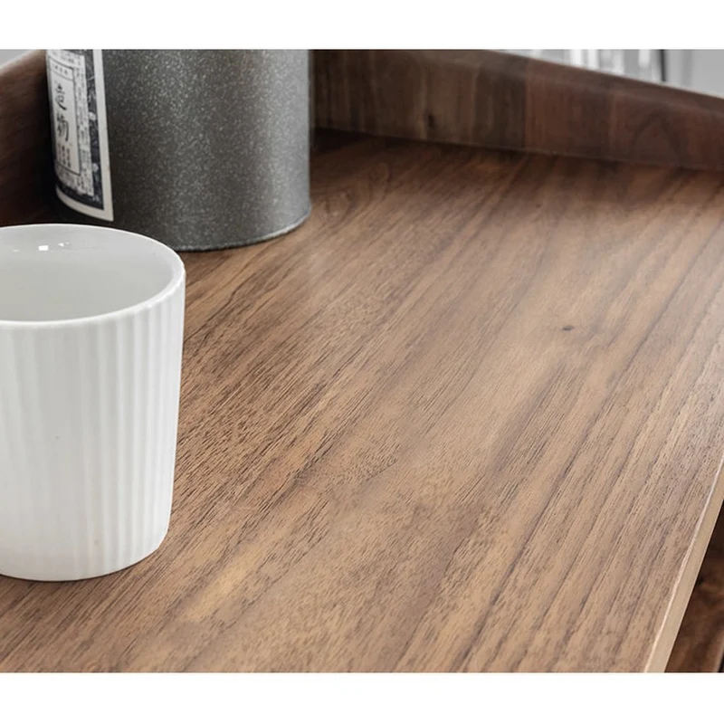 Top Open Space Design Solid Wood Bar Cabinet