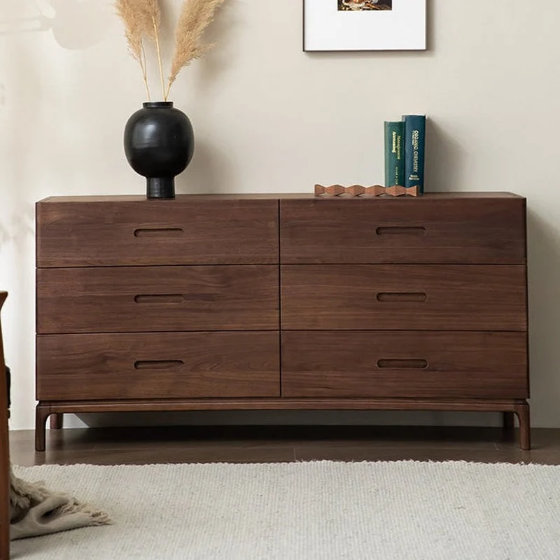 Pinnacle Full Balance Black Walnut Wood Dresser