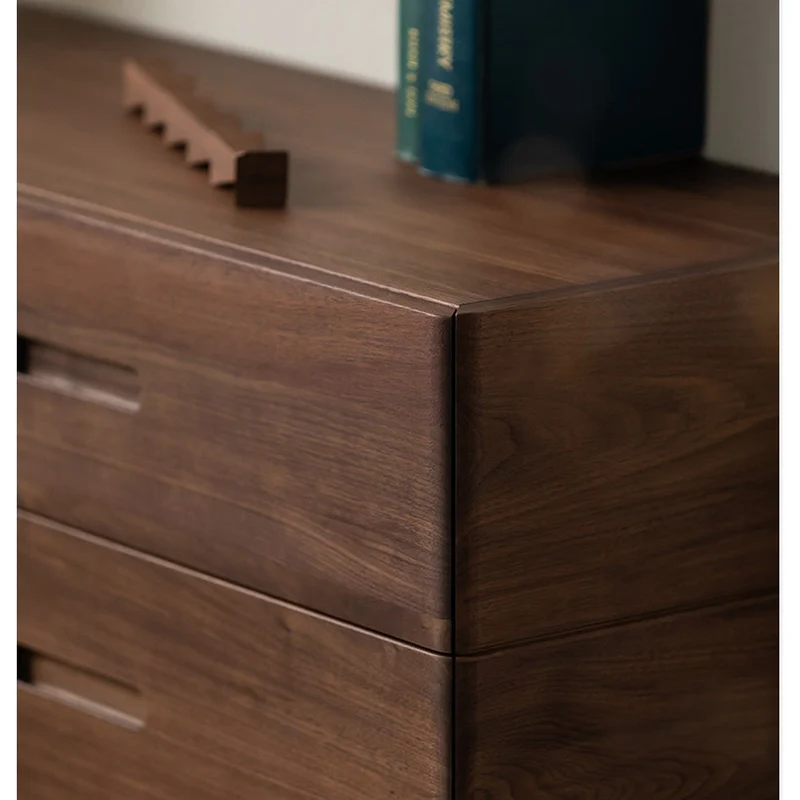 Pinnacle Full Balance Black Walnut Wood Dresser
