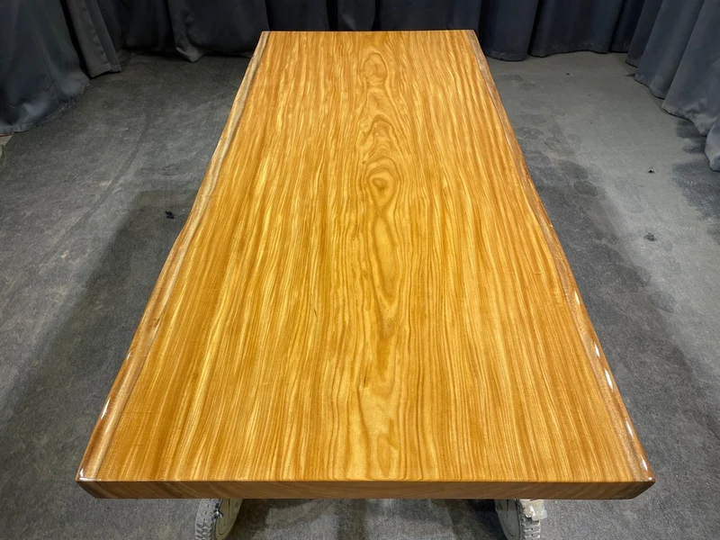 Teak Wood Slab Table