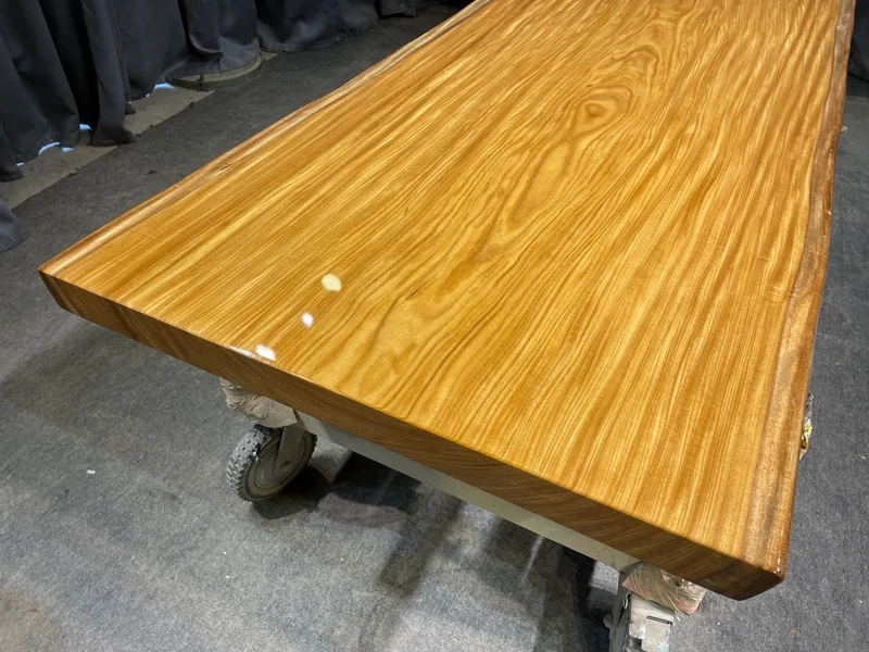 Teak Wood Slab Table