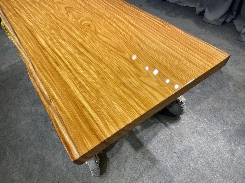 Teak Wood Slab Table