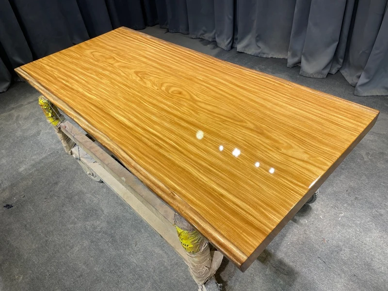 Teak Wood Slab Table