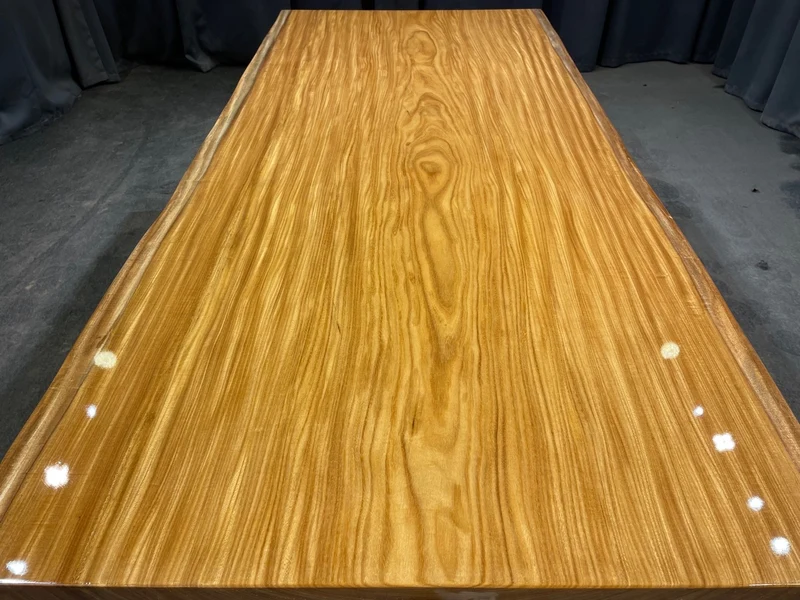 Teak Wood Slab Table