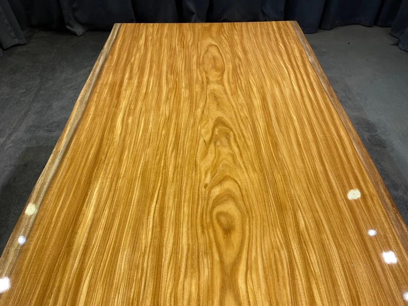 Teak Wood Slab Table