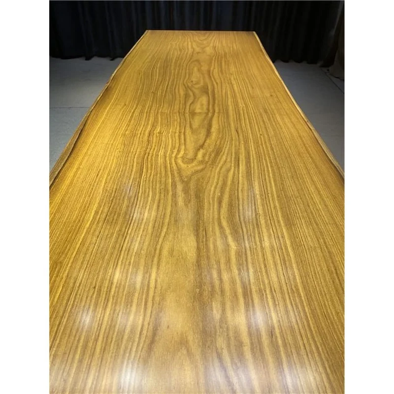 Virtue Live Edge Teak Wood Slab Table