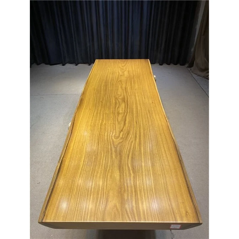 Virtue Live Edge Teak Wood Slab Table