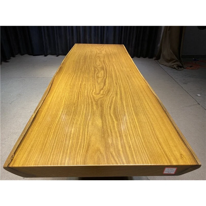 Virtue Live Edge Teak Wood Slab Table