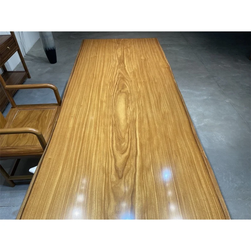Finesse Live Edge Teak Dining Table