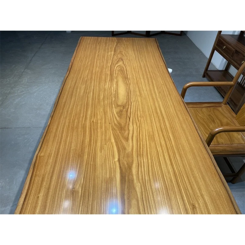 Finesse Live Edge Teak Dining Table