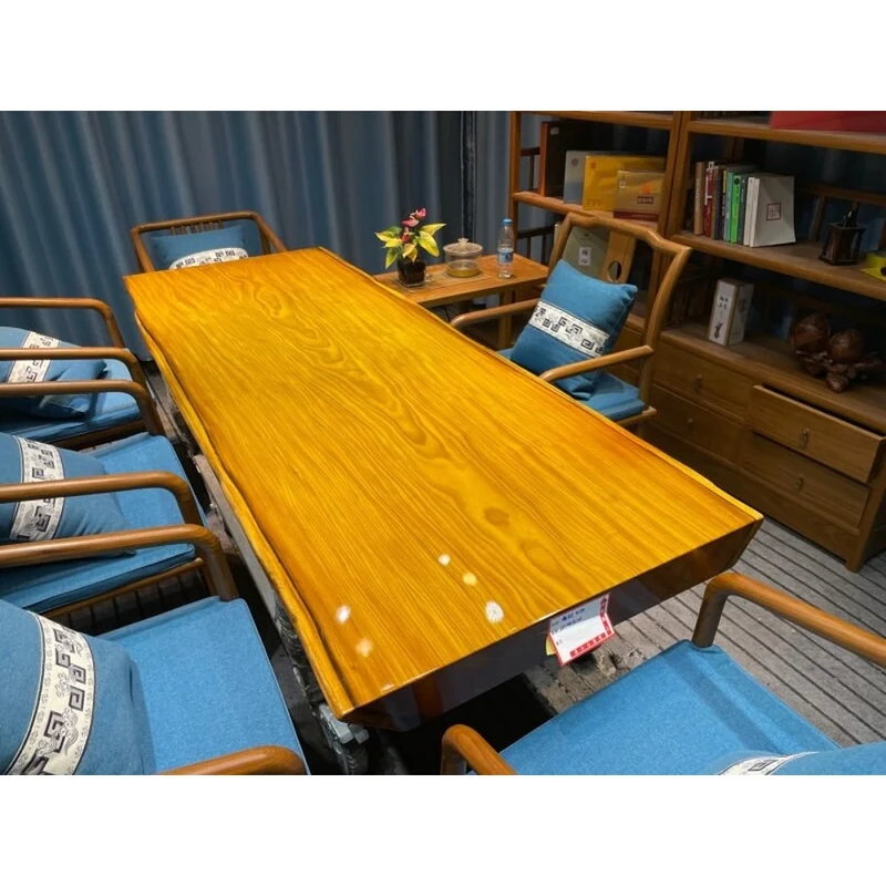 Fusion Long Teak Wood Table